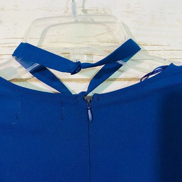 Urban Outfitters Kiss The Sky Women's Blue V-Neck Long Sleeve Romper Size XS - Picture 7 of 9